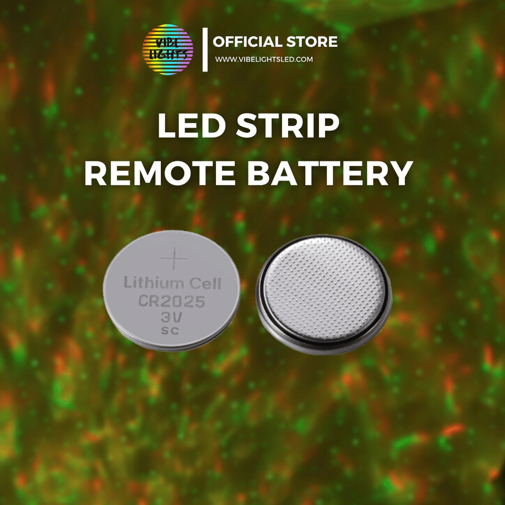 CR 2025 Batteries From Vibe Lights for LED Remote Shopee Malaysia