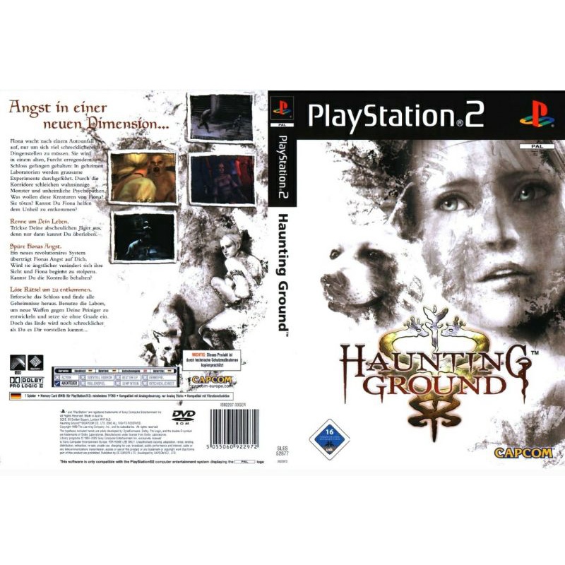 Boîte vide officielle haunting ground ps2 - Jeux vidéo