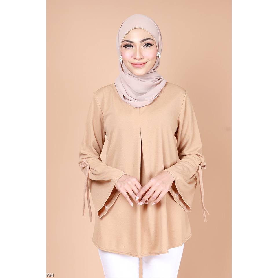 BLAUS BLAUSE BLOUSE CANTIK COTTON LAICI SAIZ BESAR PLUS ADRIANA PLUS ...