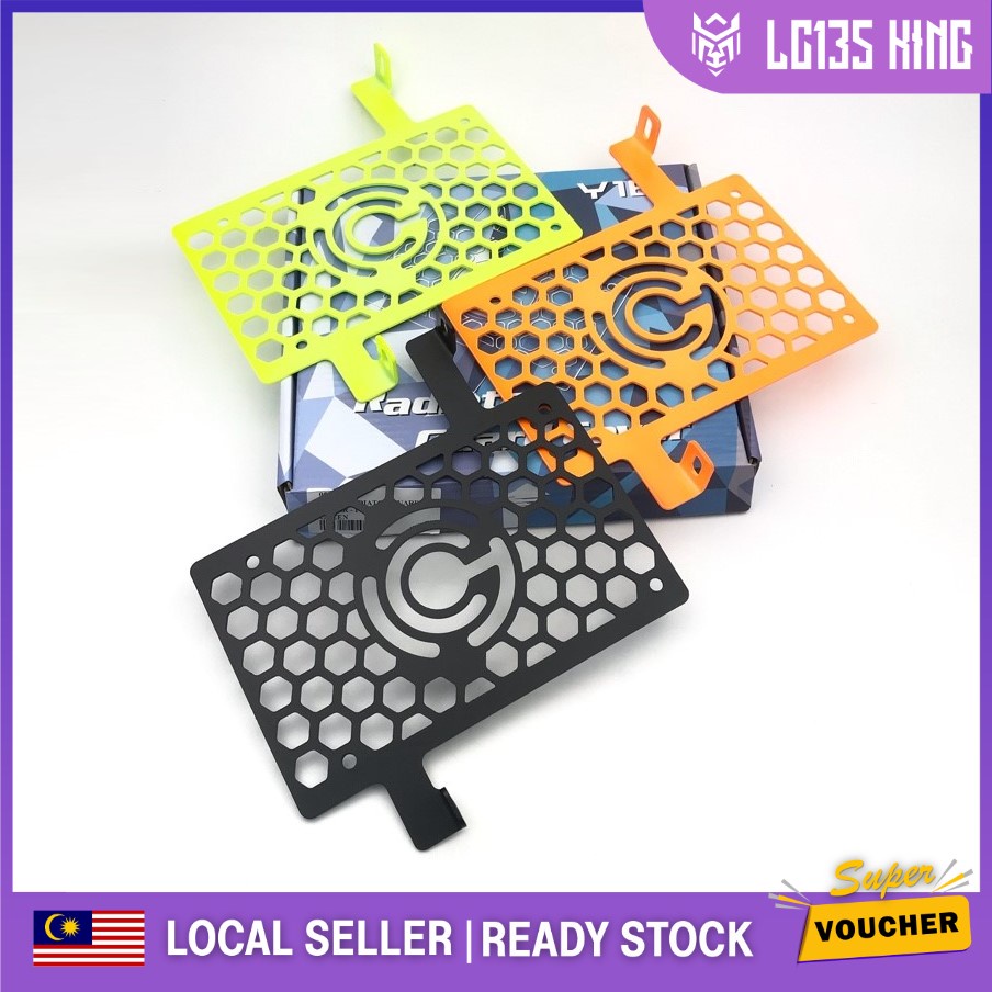 YAMAHA Y16 Y16ZR Y16Z COOLANT NET RADIATOR COVER GUARD PENUTUP TANGKI ...