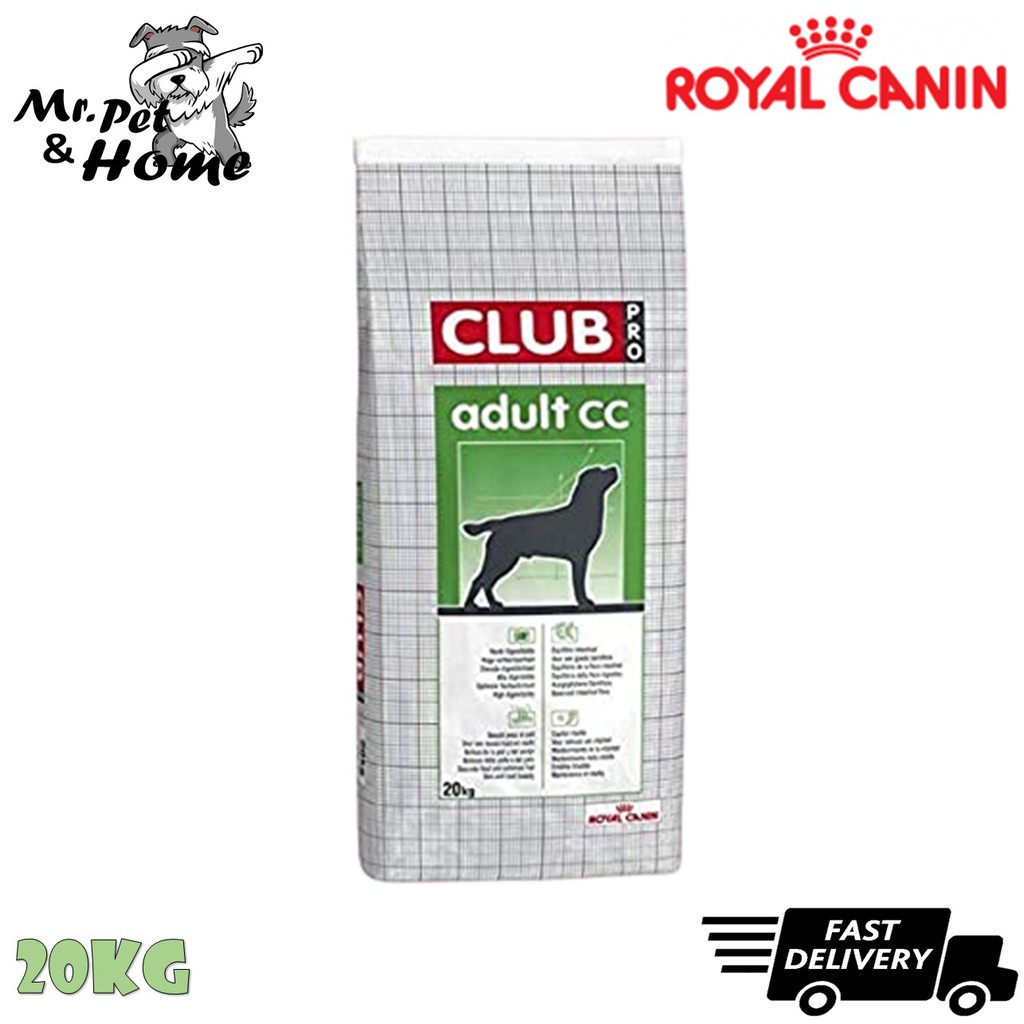 Royal Canin Club Pro Adult CC Dog Food 20kg - Dog Food / Dry Food / Pet ...