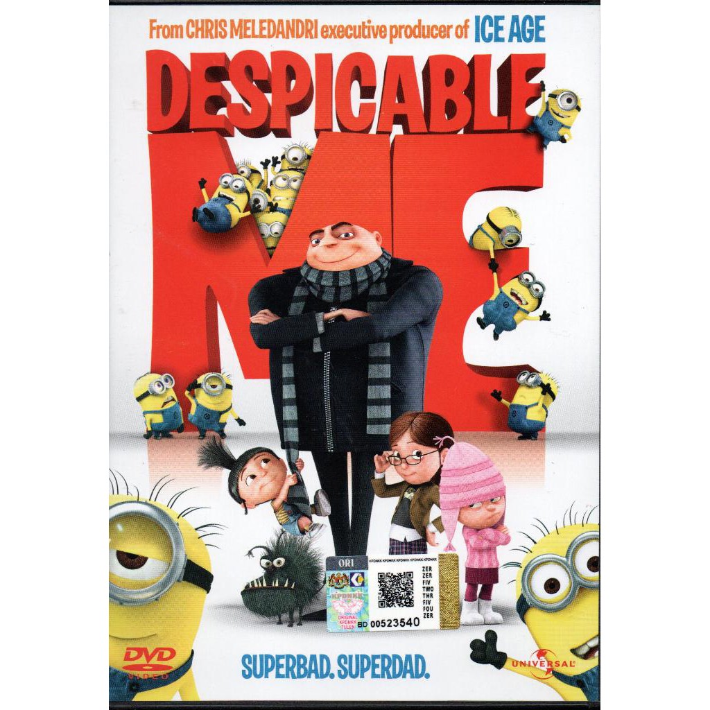 DVD Minions Despicable Me Movie 2010 Shopee Malaysia