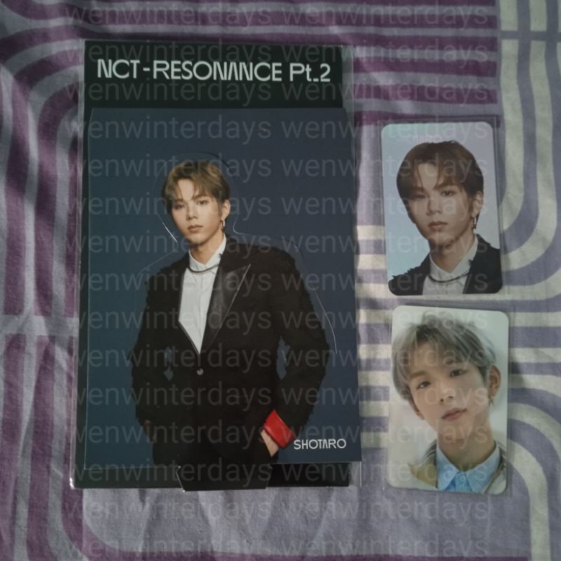 Standee HOLOGRAM LENTICULAR PHOTOCARD SHOTARO FULLSET LENTI HOLO PC ...