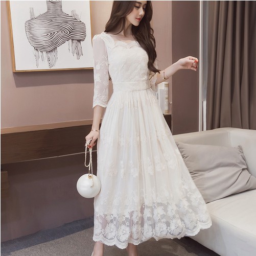 Lace dress clearance shopee