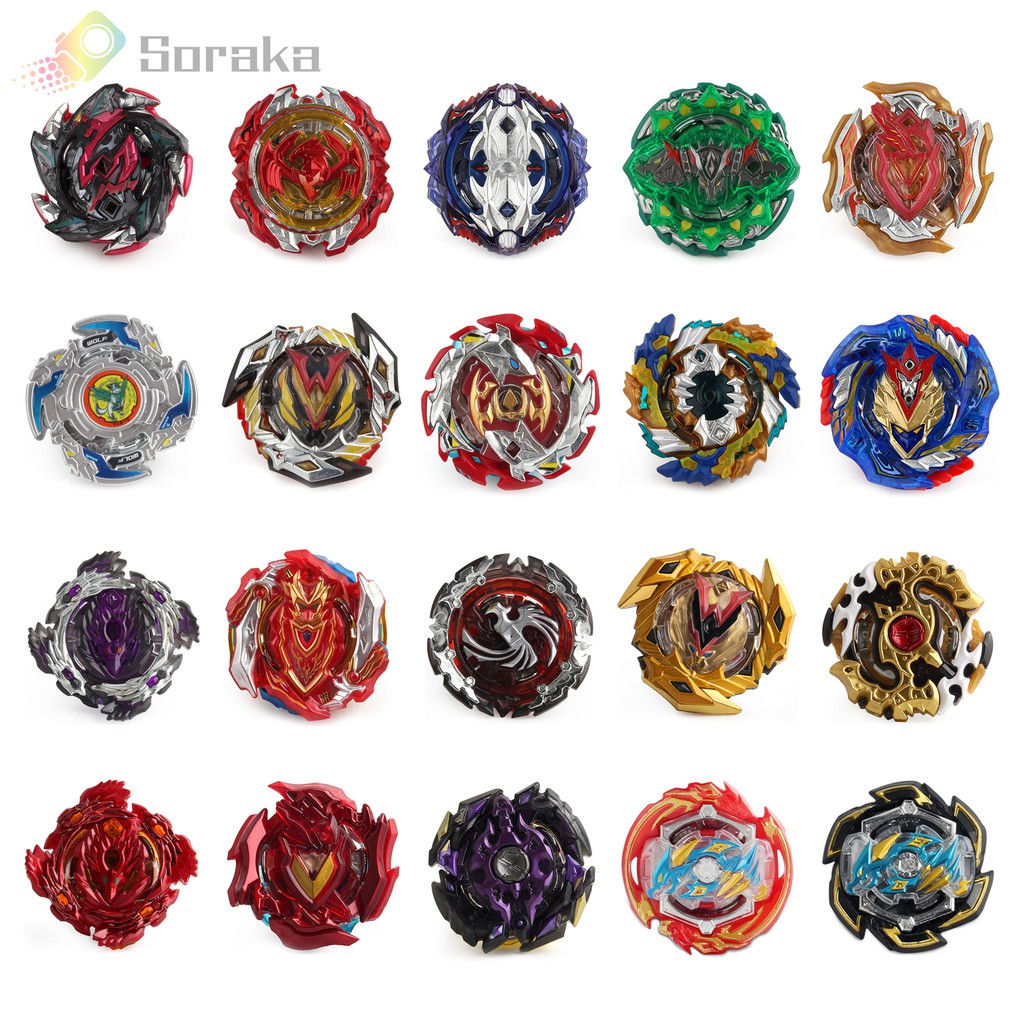 20 Styles Beyblade Burst Gyro Spinner Toys for Children Without ...