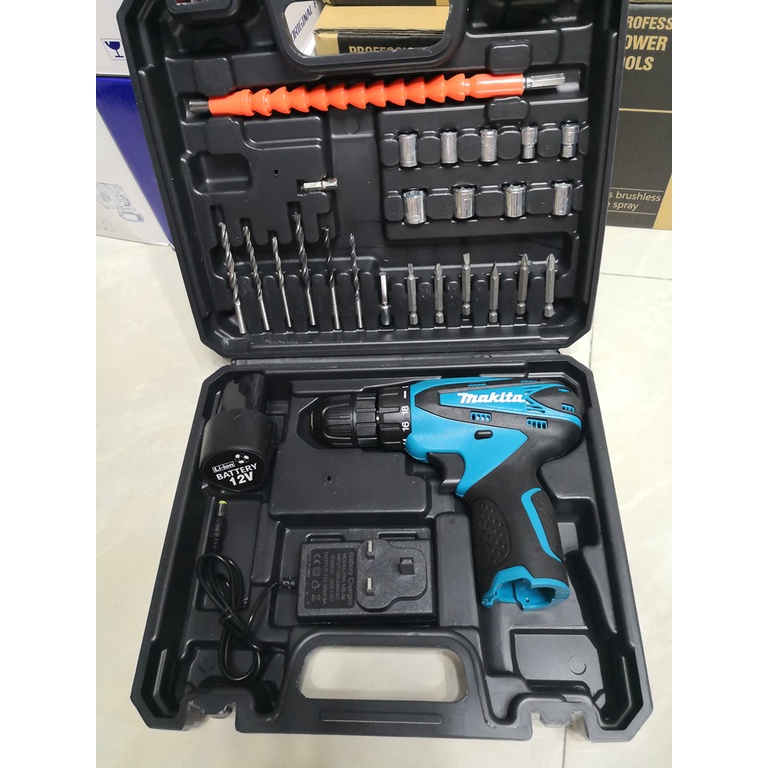 Brand new Makita power tool HP330D 12V rechargeable impact screwdriver ...