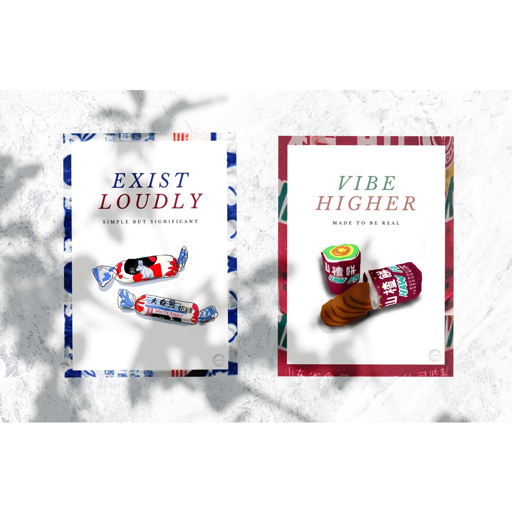 Original Postcard Art Print | Traditional Snacks | Shopee Malaysia