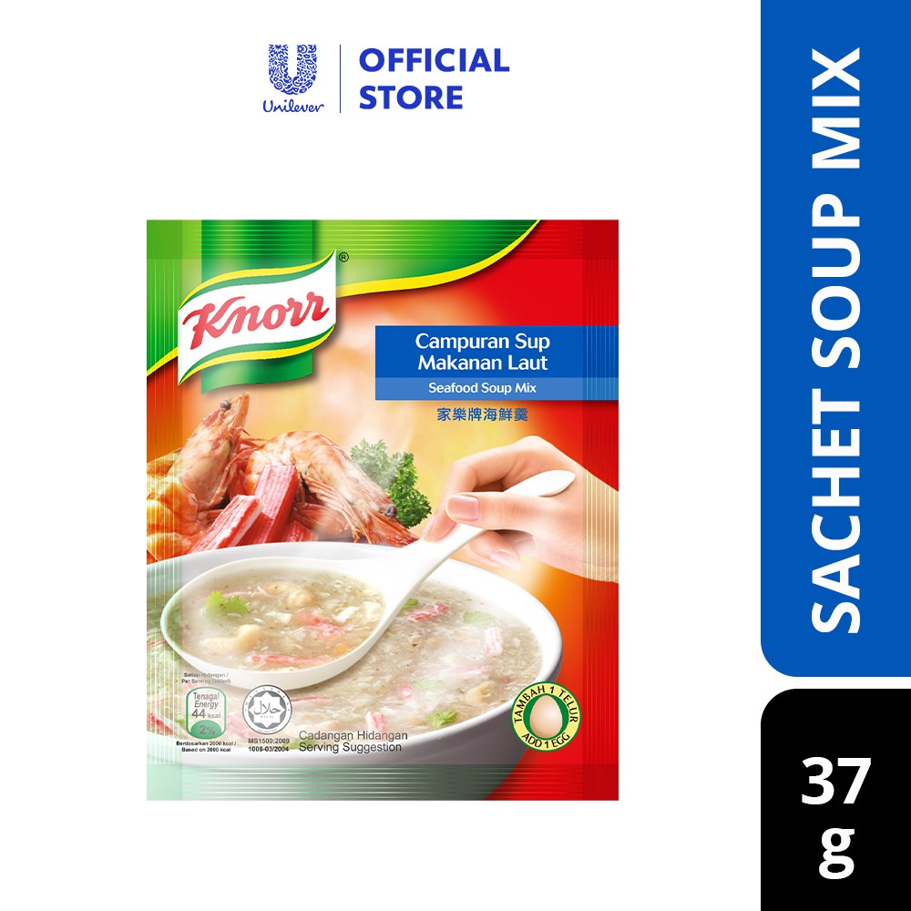 Knorr Seafood Oriental Instant Soup 37g Shopee Malaysia 8958