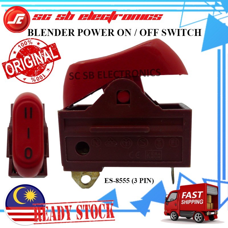 ORIGINAL BLENDER POWER ON / OFF SWITCH BLENDER SWITCH SPARE PART ...
