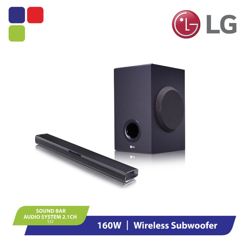 Lg 2.1 channel 160w sales soundbar