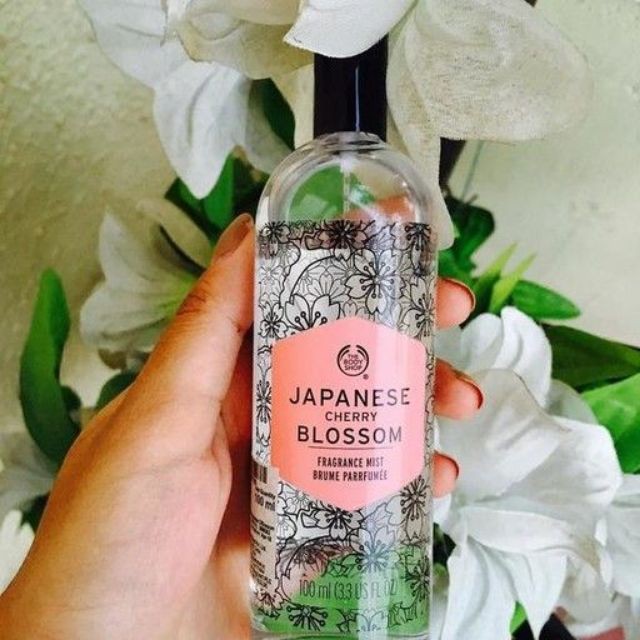 perfume The Body Shop Japanese Cherry Blossom Mist Shopee Malaysia