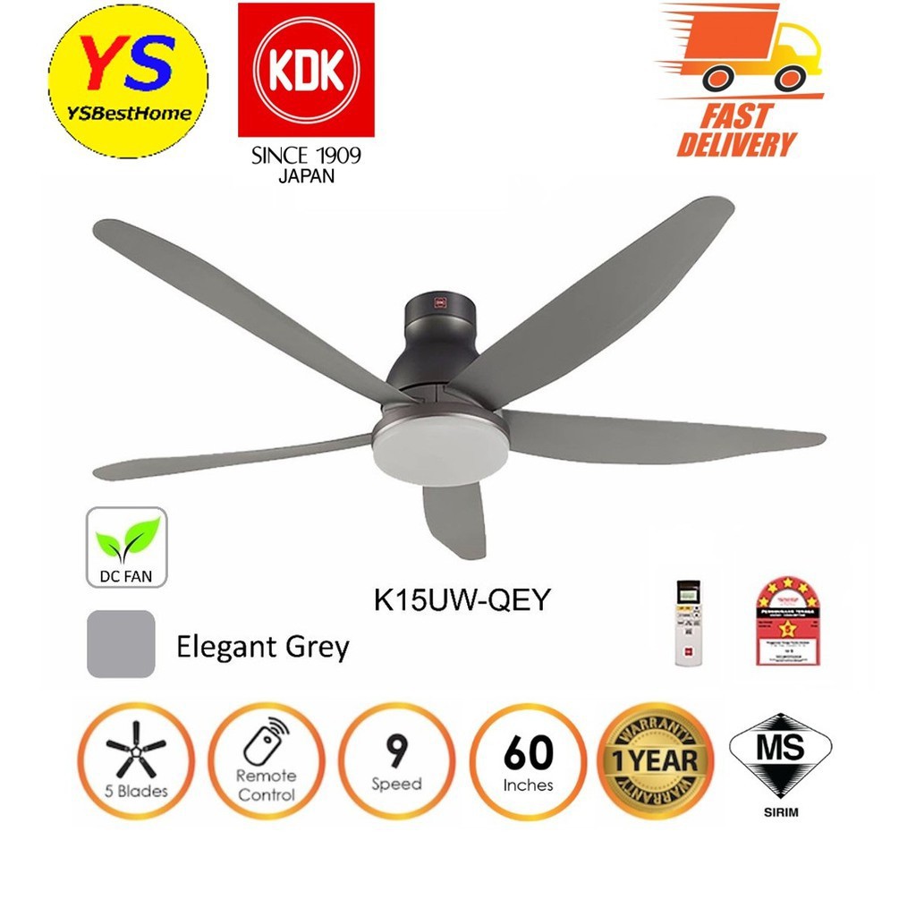 kdk ceiling fan exhaust fan KDK Ceiling Fan K15UWQEY (150cm/ 60