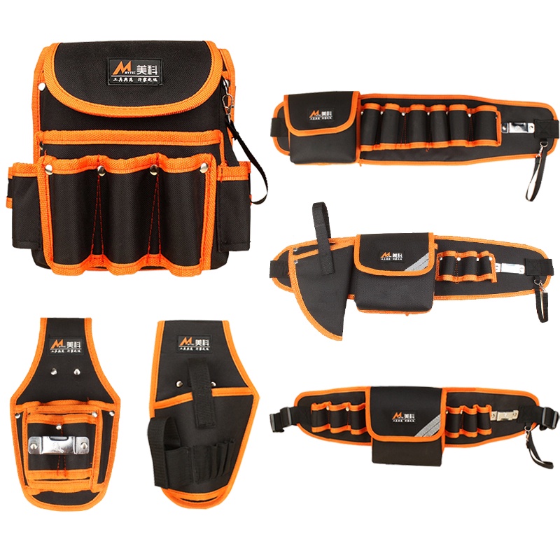 Waist Tool Bag Repair Storage Bag Oxford Cloth Hardware Tools Organizer Men Carrying Pocket