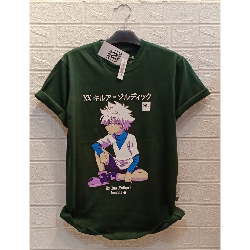 Killua Zoldyck Shirt - Hunter X Hunter Shirt Killua Zoldyck | Shopee ...