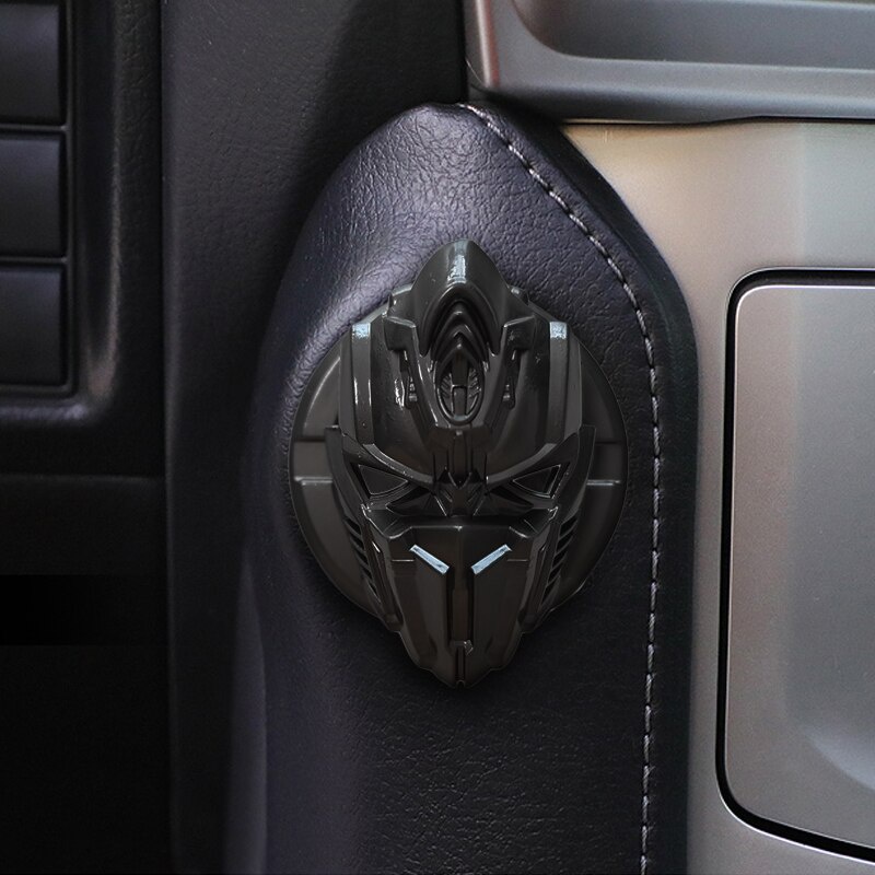DM Solid Metal Tranformer Optimus Prime Car Interior Engine Ignition ...