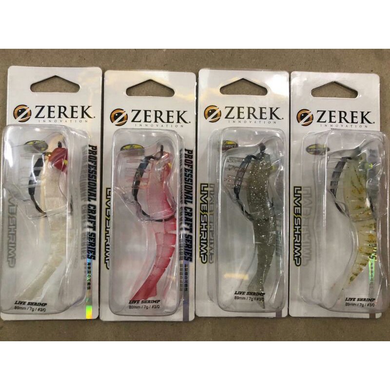 Zerek Live Shrimp 89mm, 7g