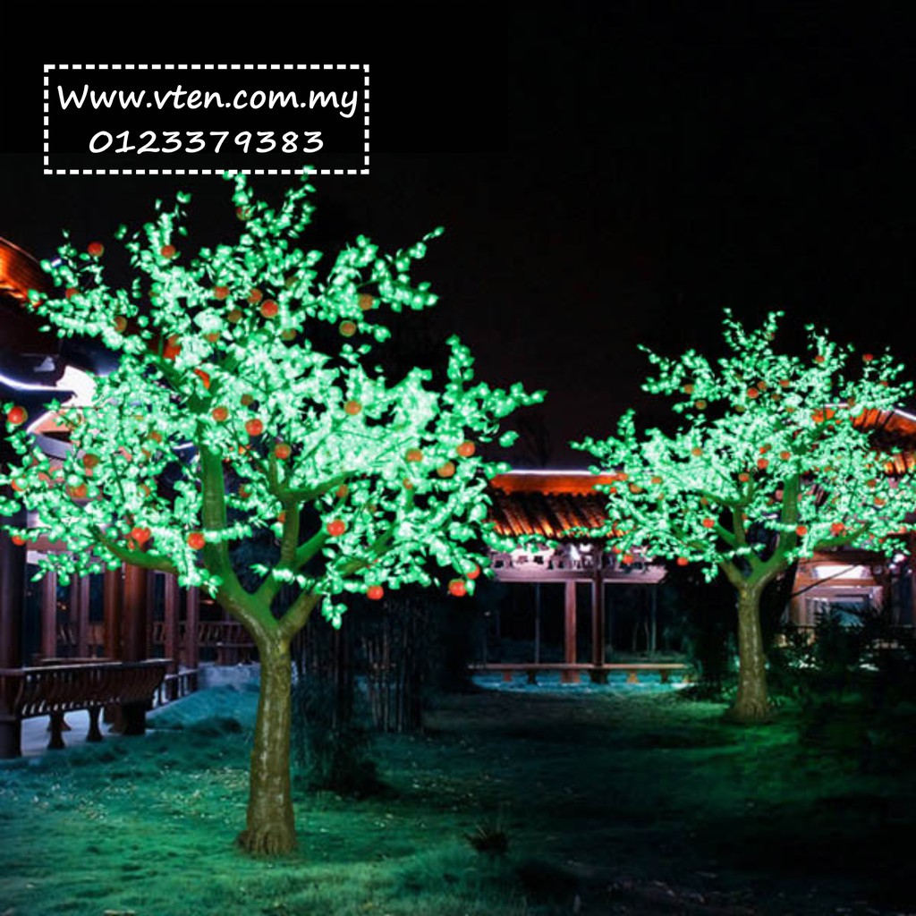 Custom made Artificial Fruit Tree LED Light Outdoor Decoration Light ...