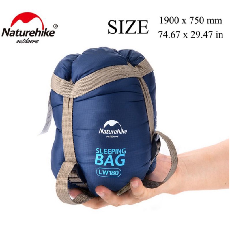 Naturehike Ultra Light Sleeping Bag (Army Green) Shopee Malaysia