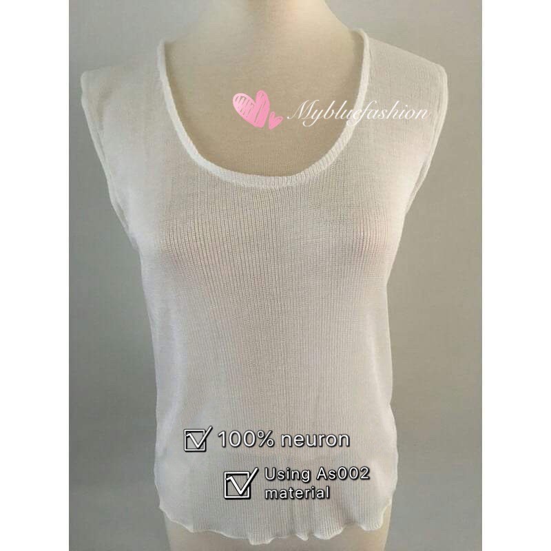 Negative ions As002 singlet/ inner wear/ t-shirt 负离子100%妮美龍材質上衣 ...