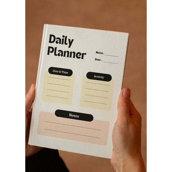 Digital Printable Undated Goodnotes ipad Daily simple minimal Planner ...