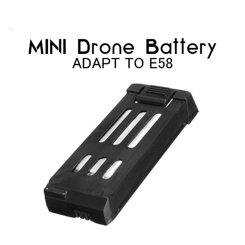 E58 Drone Battery 3.7V 600mAh Lipo Drone Spare Parts Replace