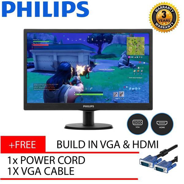 Monitor 19 Philips 193v5lhsb2 Hdmi/Vga