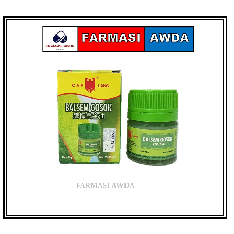 Eagle Balm Balsem Gosok Cap Lang (20g) | Shopee Malaysia