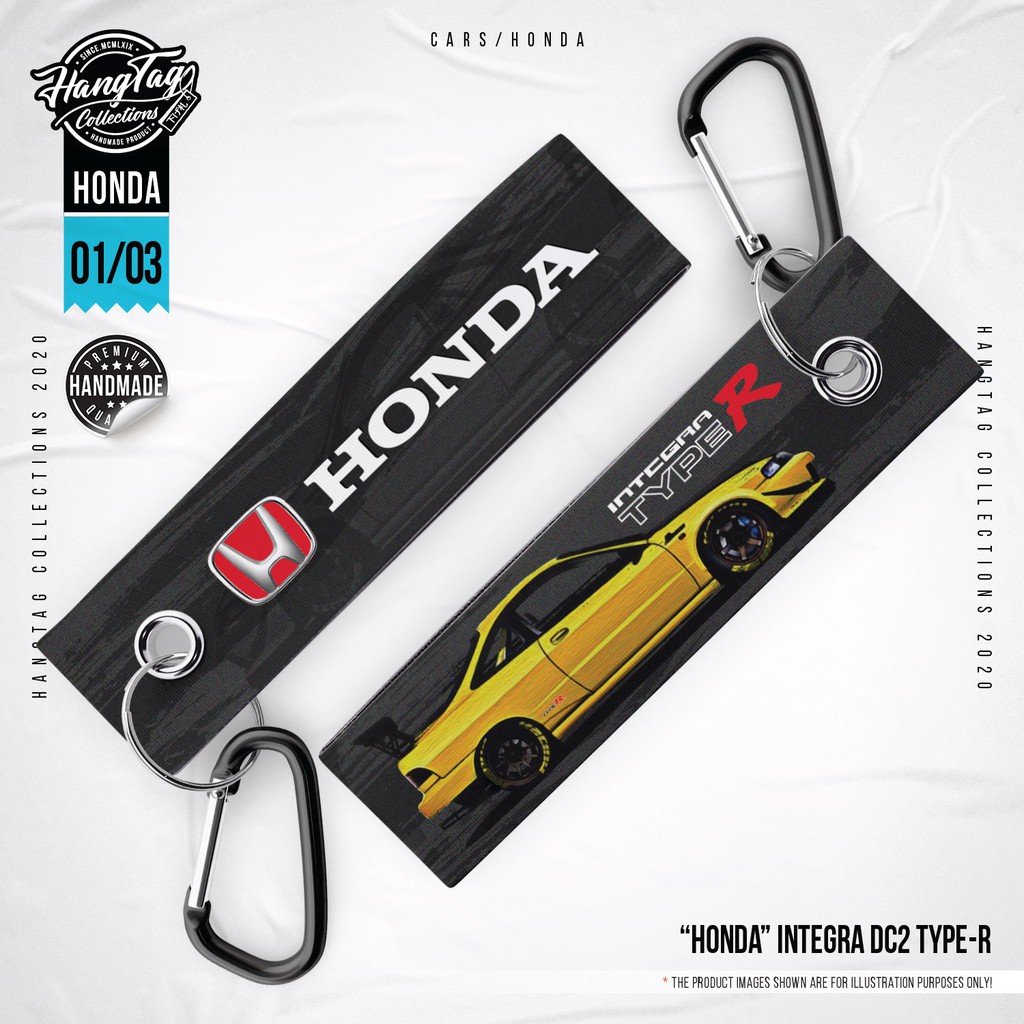 (READY STOCK) HONDA - Integra Type-R DC2 1/3 - Key tag / Keychain ...