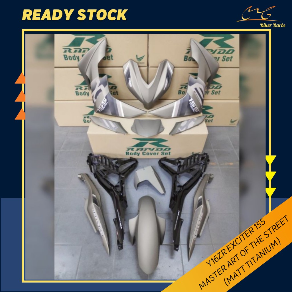 [READY STOCK] COVERSET/BODYSET YAMAHA Y16/Y16ZR EXCITER 155 SET MASTER ...