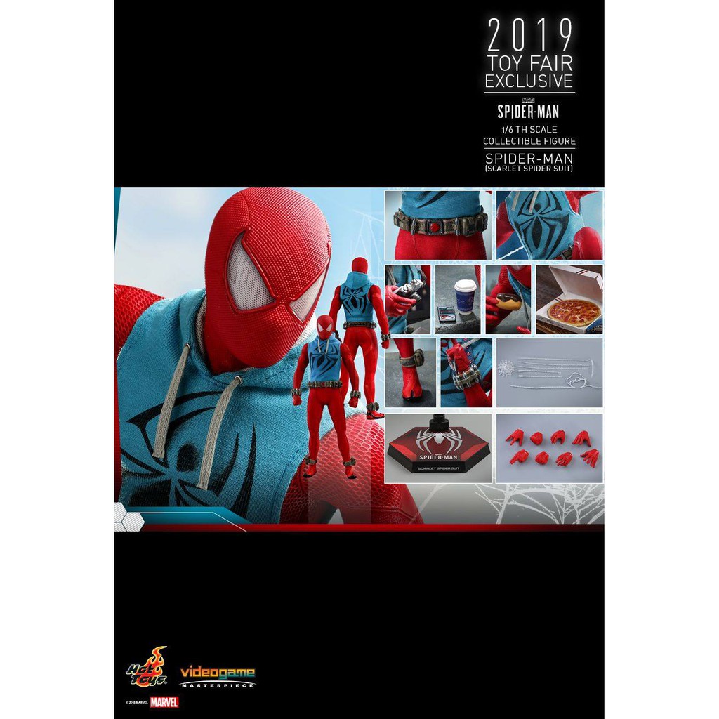 Scarlet spider hot toys deals pre order