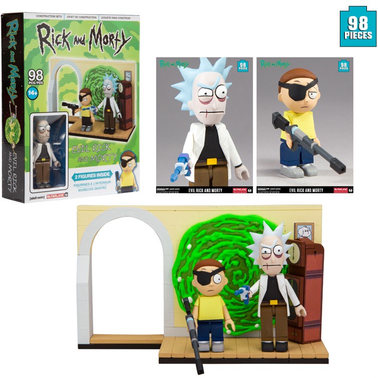 Rick and Morty building blocks McFarlane collectibles | Shopee Malaysia