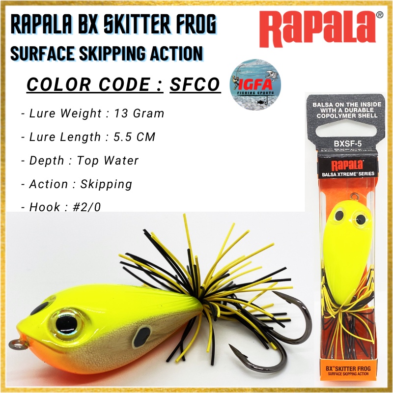 Rapala bx skitter frog bxsf-5 - Sport & Plein air