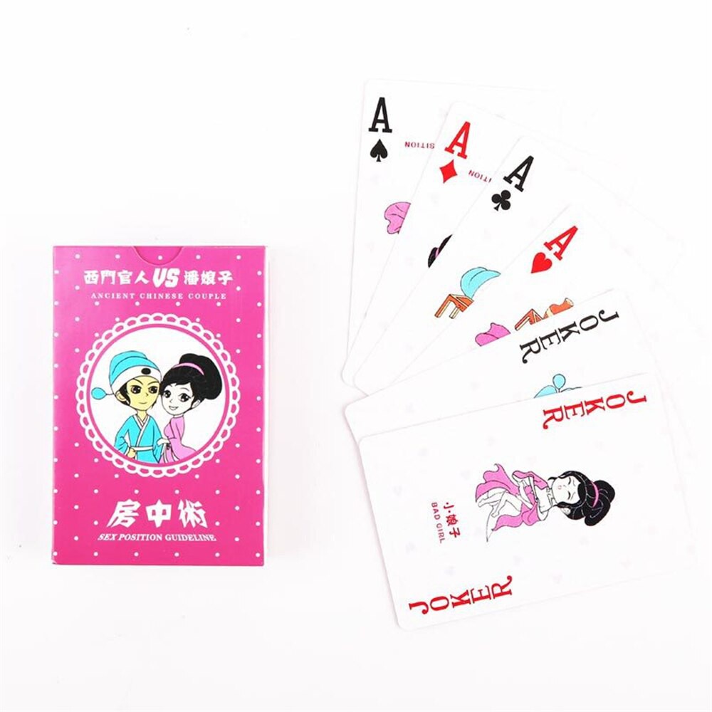 房中术扑克 Poker card Adult Sex Position guideline from ancient Chinese couple  [18+] | Shopee Malaysia