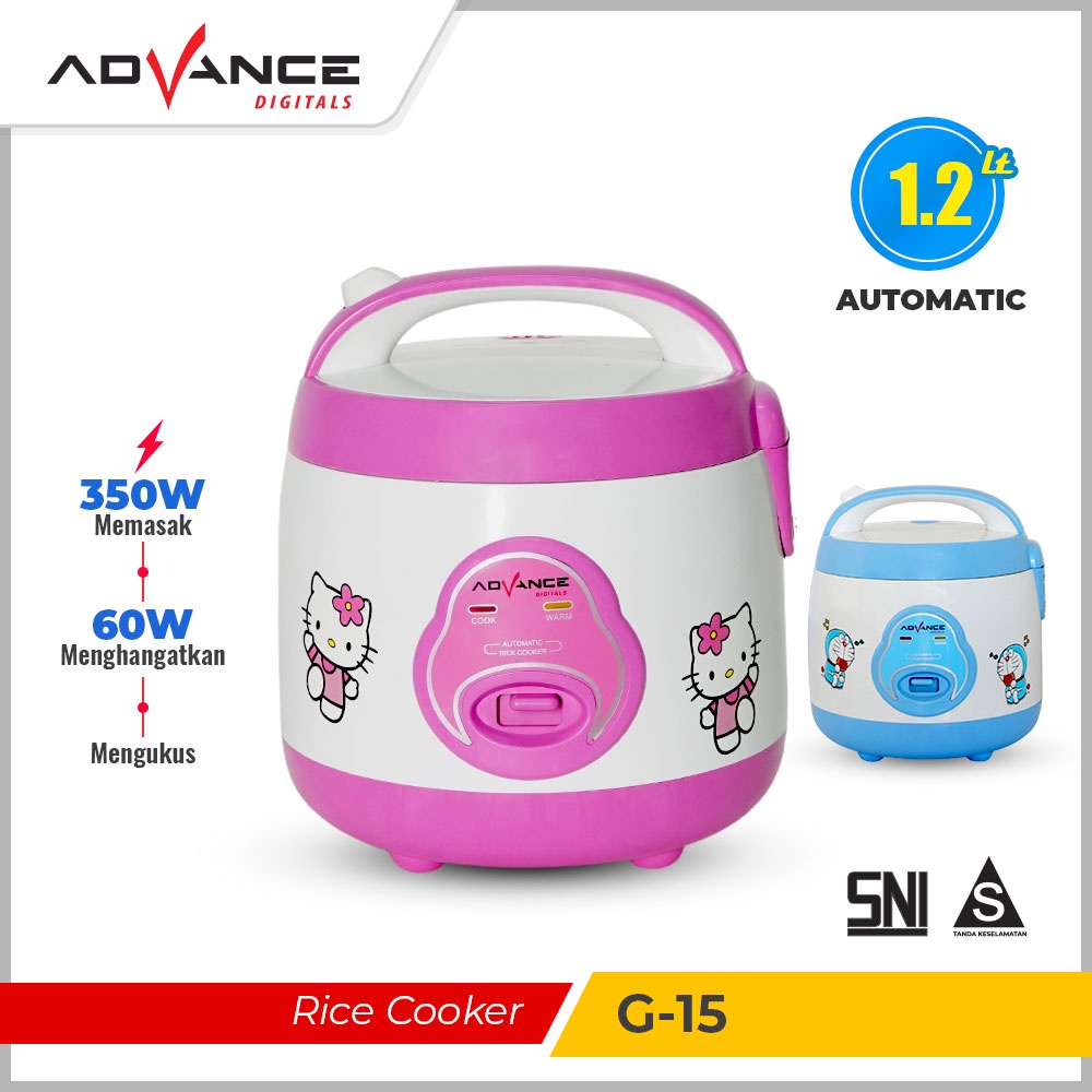 Advance G15 Non-Stick Mini Rice Cooker / Magic Jar / Magic Com / Rice ...
