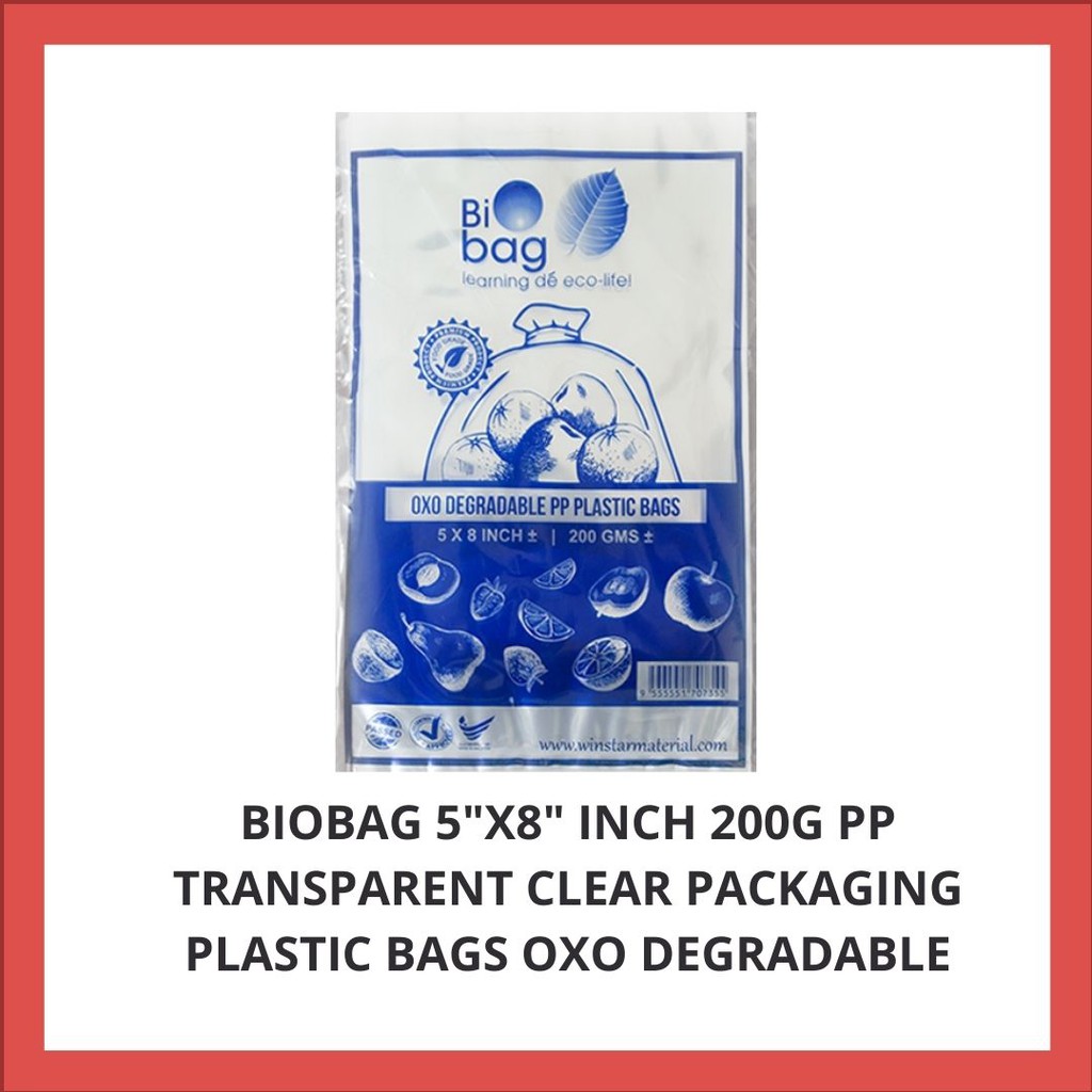 Pp 5x8 Oxo Plastik Beg Lutsinar 200g Shopee Malaysia