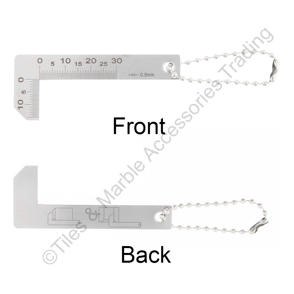 Chamfer Gauge Internal External Chamfering Inspection Tool Chamfer