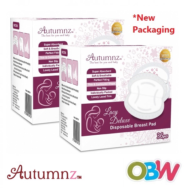 Autumnz Lacy Deluxe Disposable Breast Pads