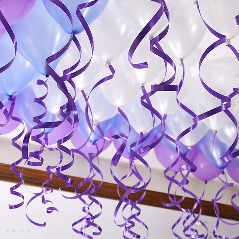 10M Balloon Ribbon Balloon String Pull Flag Ribbon Balloon Accessories ...
