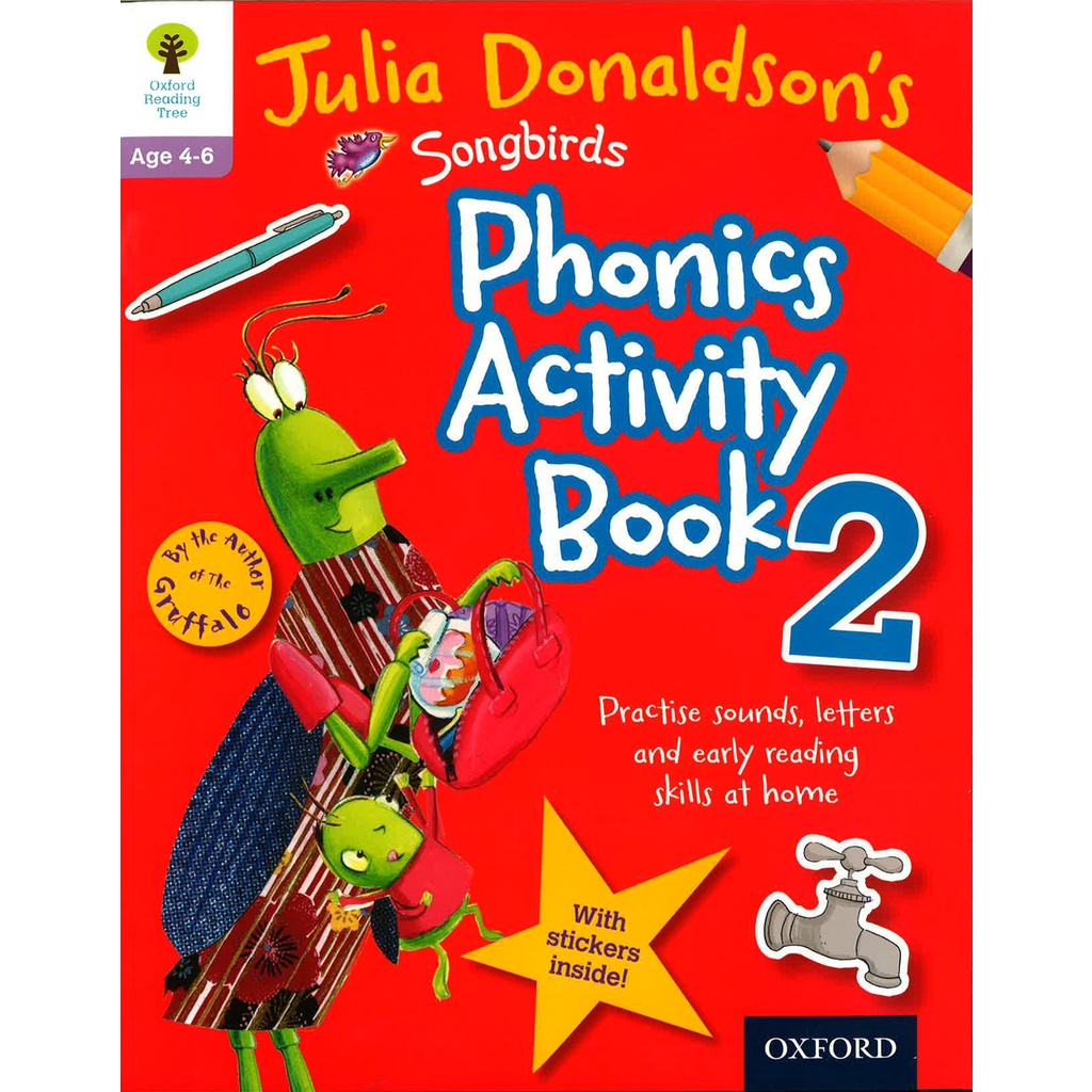 (BBW) Phonics Activity Book 2 (ISBN:9780192737595) | Shopee Malaysia