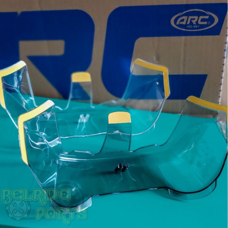 ARC Ritz Spoiler Helmet Smoke Clear | Shopee Malaysia
