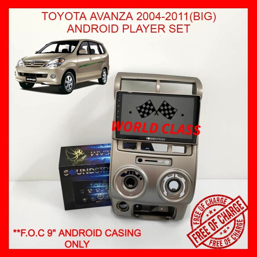TOYOTA AVANZA 2004-2011 (Big) SOUNDSTREAM 9