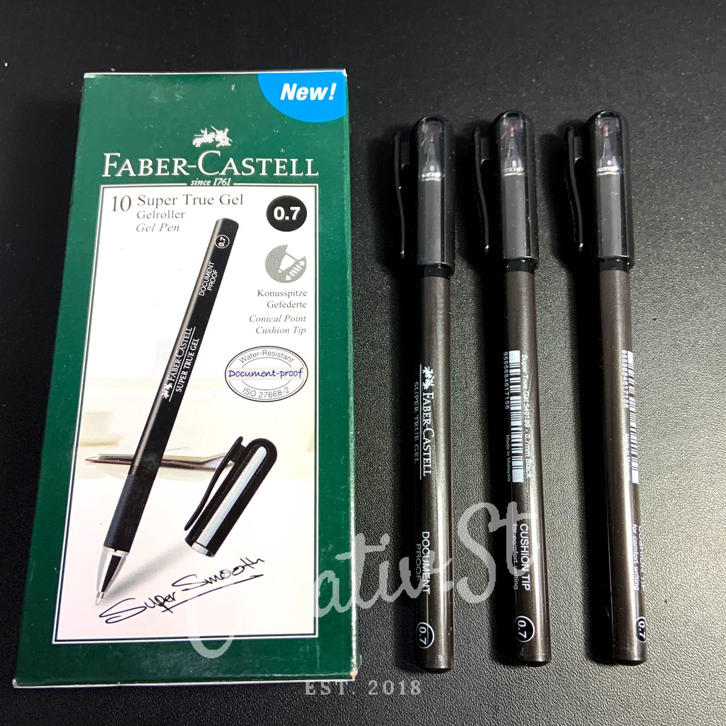 Faber-Castell - Ball Point Pen 0.7mm 5pcs - Blue