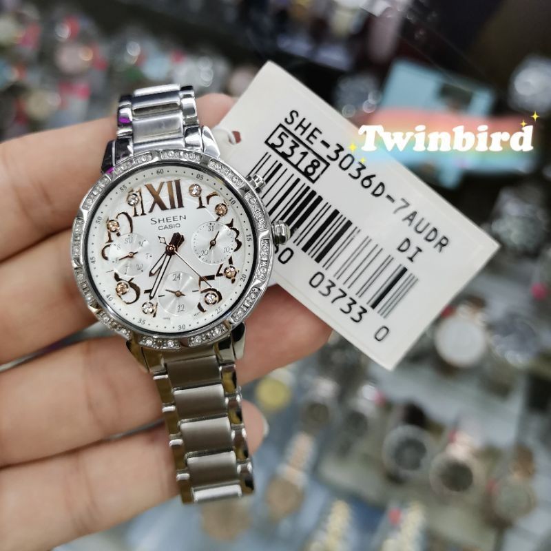 original Casio Sheen SHE 3036D 7AUDR