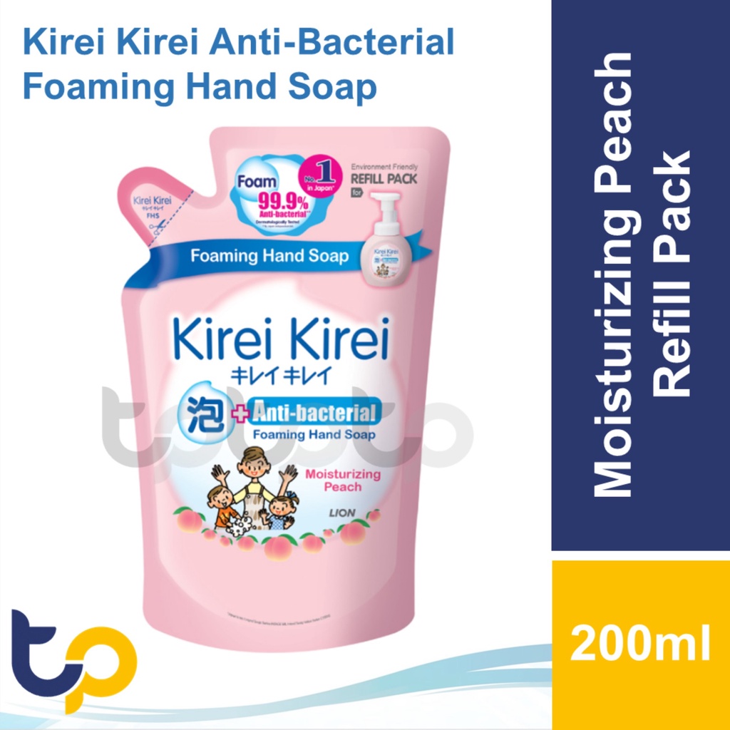 Kirei Kirei Anti-Bacterial Foaming Hand Soap 250ml / Refill 200ml ...