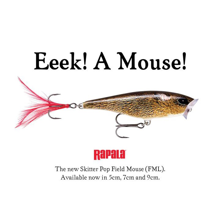 NEW) RAPALA SKITTER POP LOUD POPPER LURE 😍😍 | Shopee Malaysia