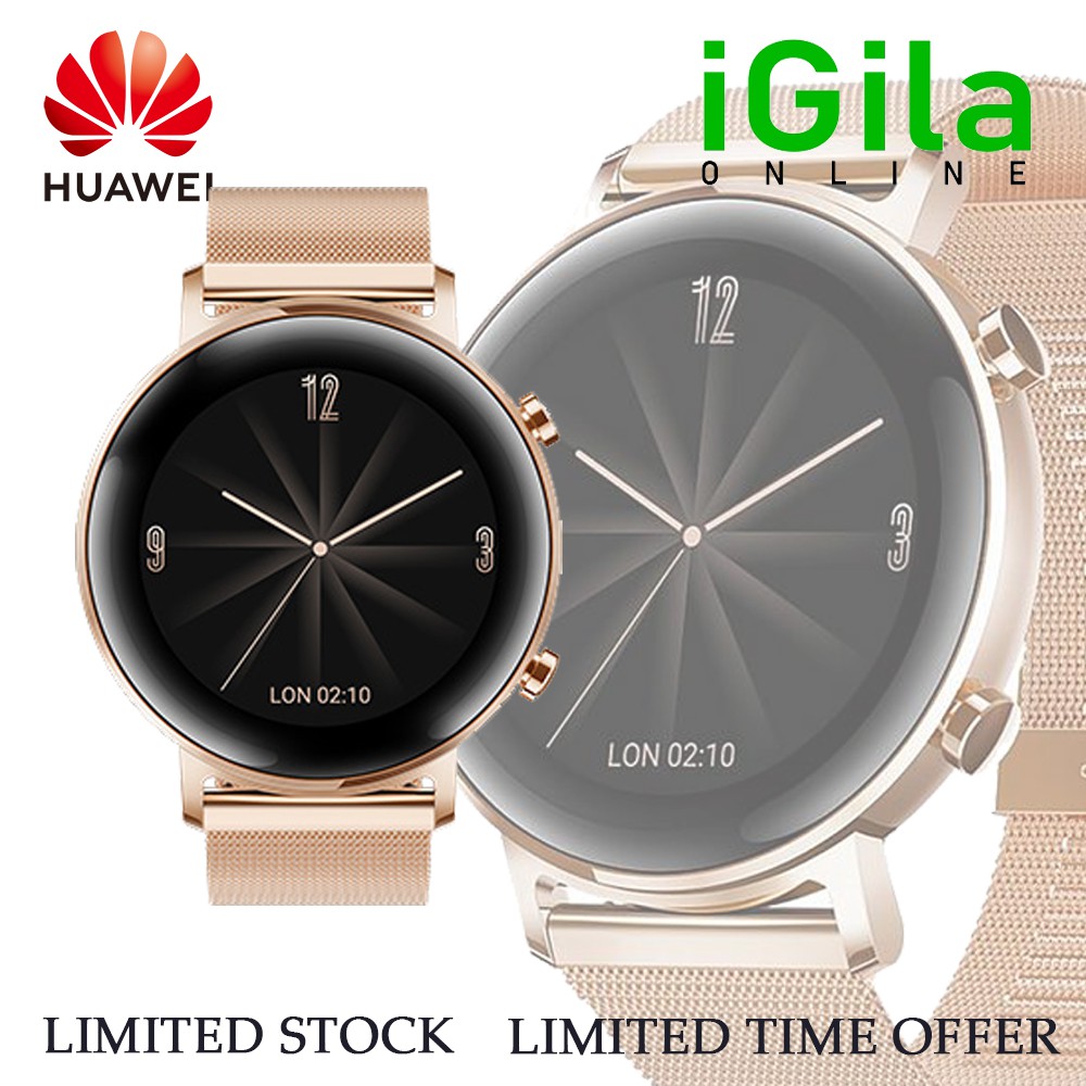 Smartwatch huawei watch gt discount 2 46mm elegant rose gold