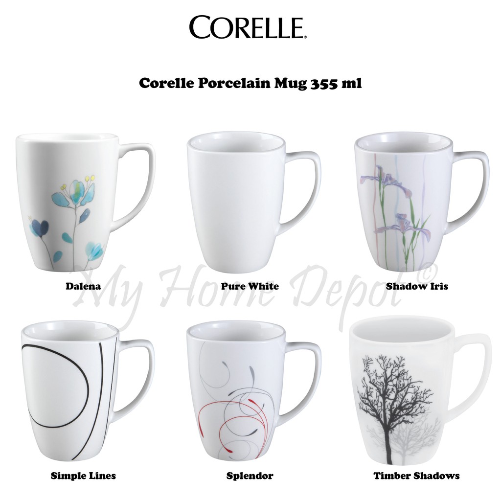Corelle Coordinates Porcelain Mug 355 ml Shopee Malaysia