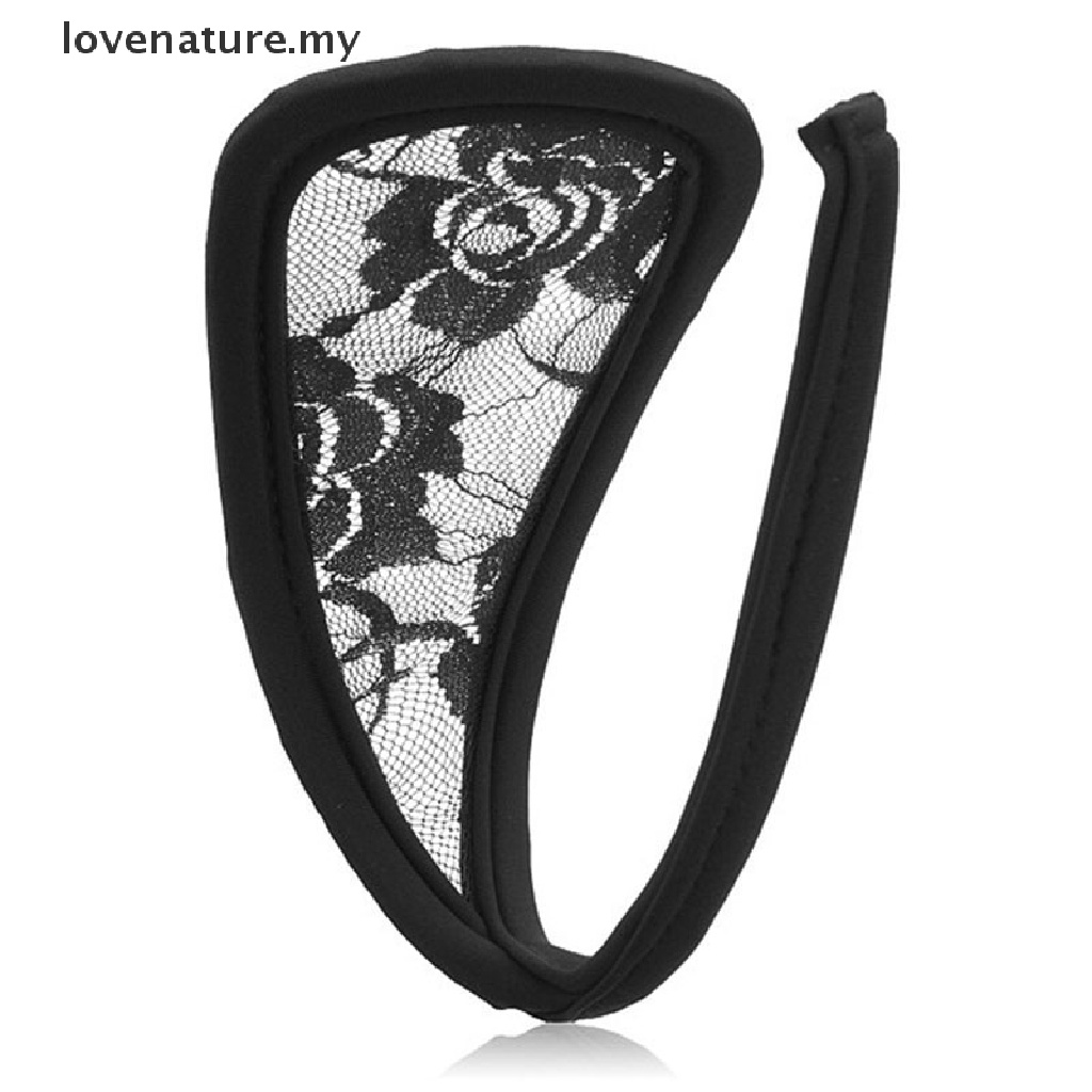 lovenature] Women Sexy Invisible Underwear Lace C-String Thong