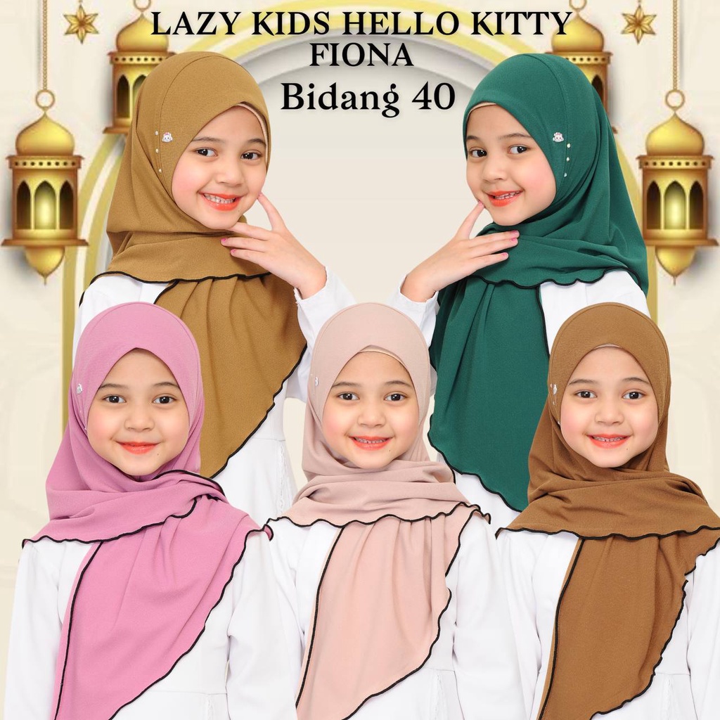 BAWAL LAZY KID FIONA HELLO KITTY | Shopee Malaysia