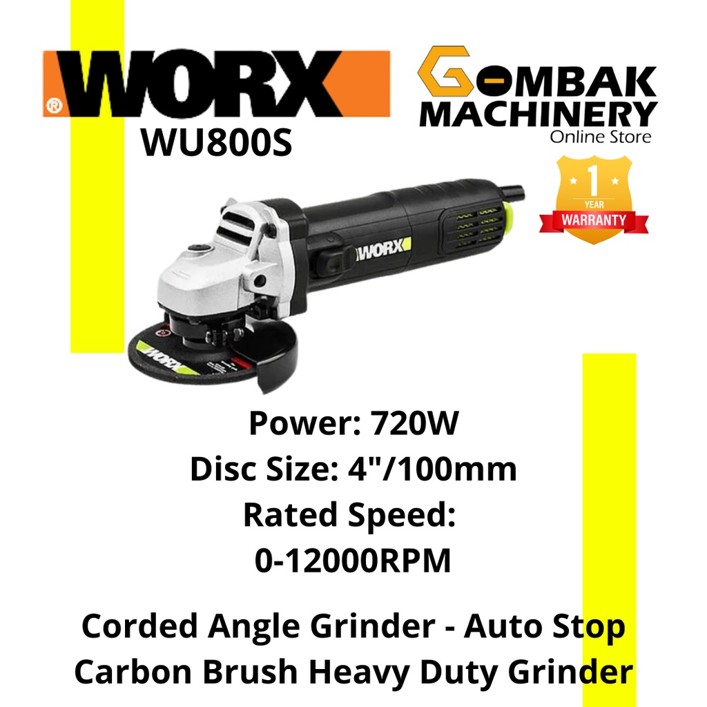 WORX WU800S 720W 4